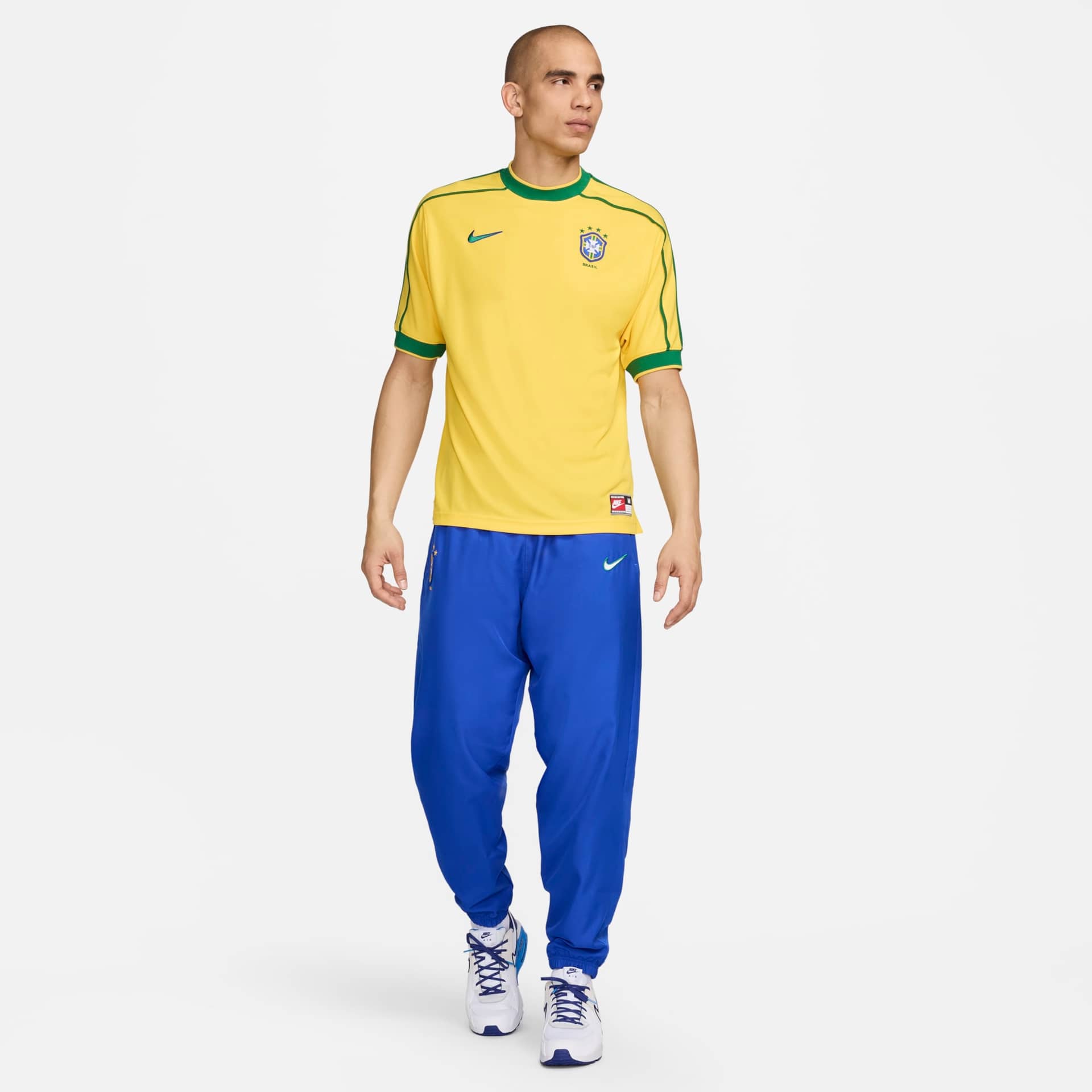 Camisa Nike Reedição Brasil 1998 Masculina