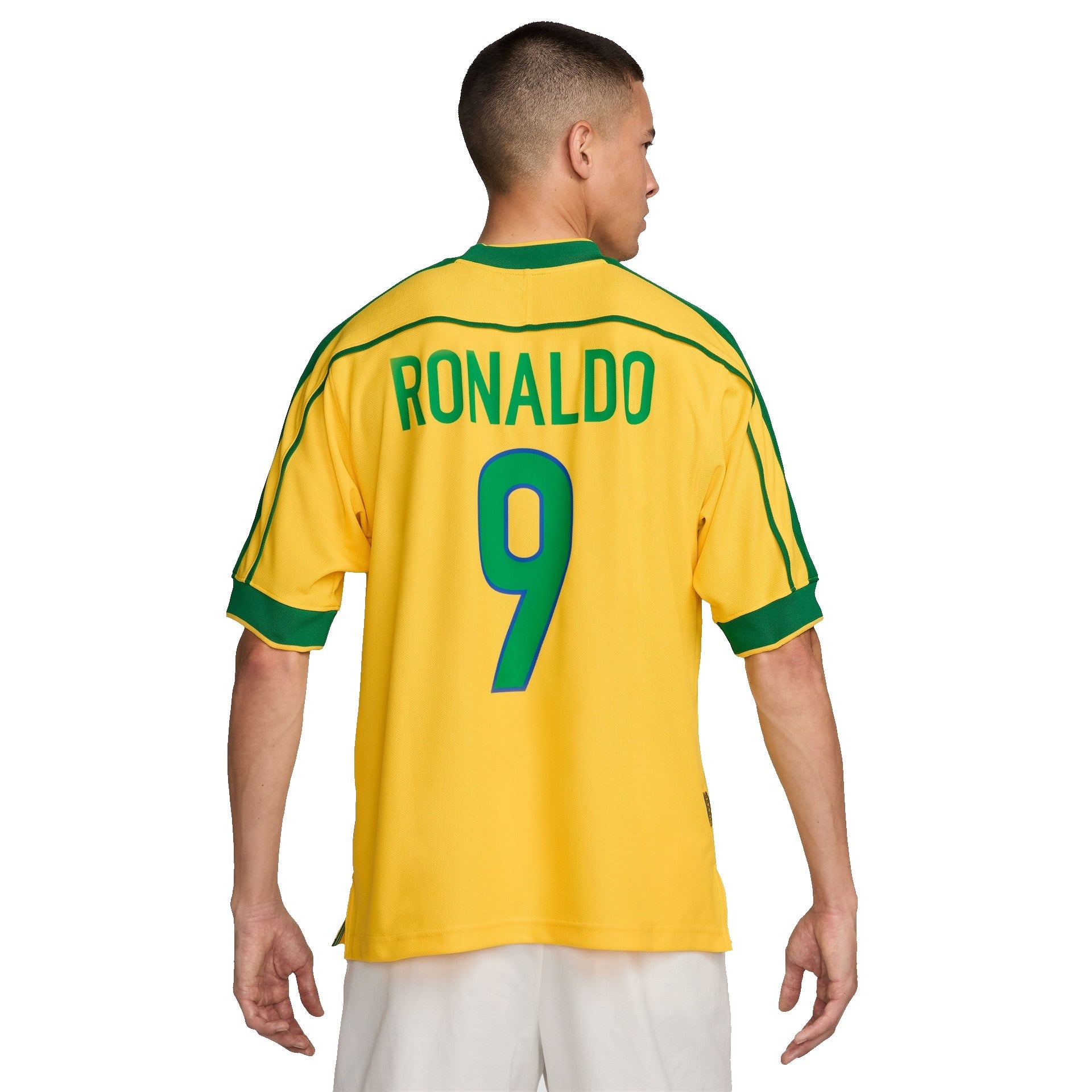 Camisa Nike Reedição Brasil 1998 Ronaldo Masculina