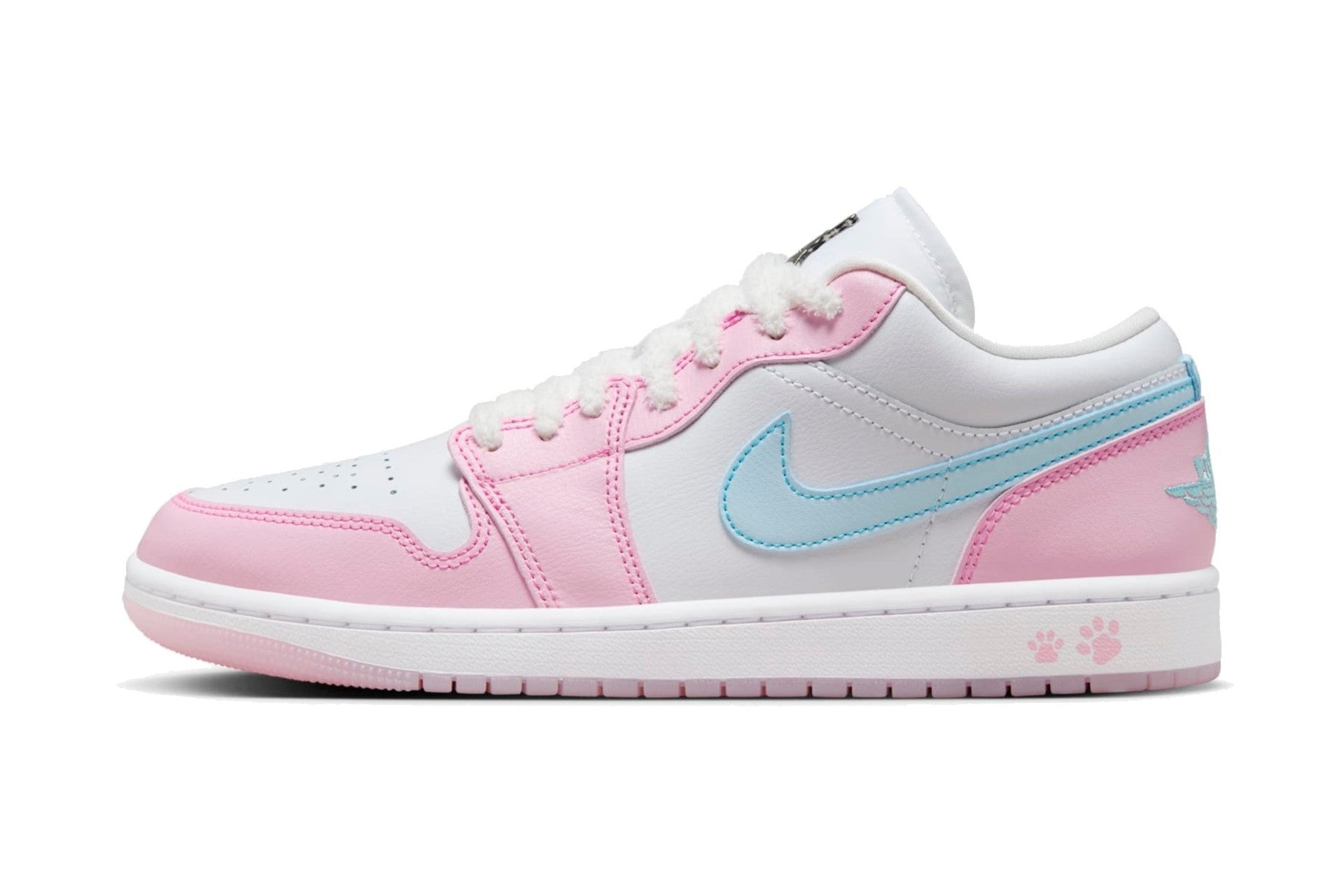 Air Jordan 1 Low Paw Print “Pink Foam”