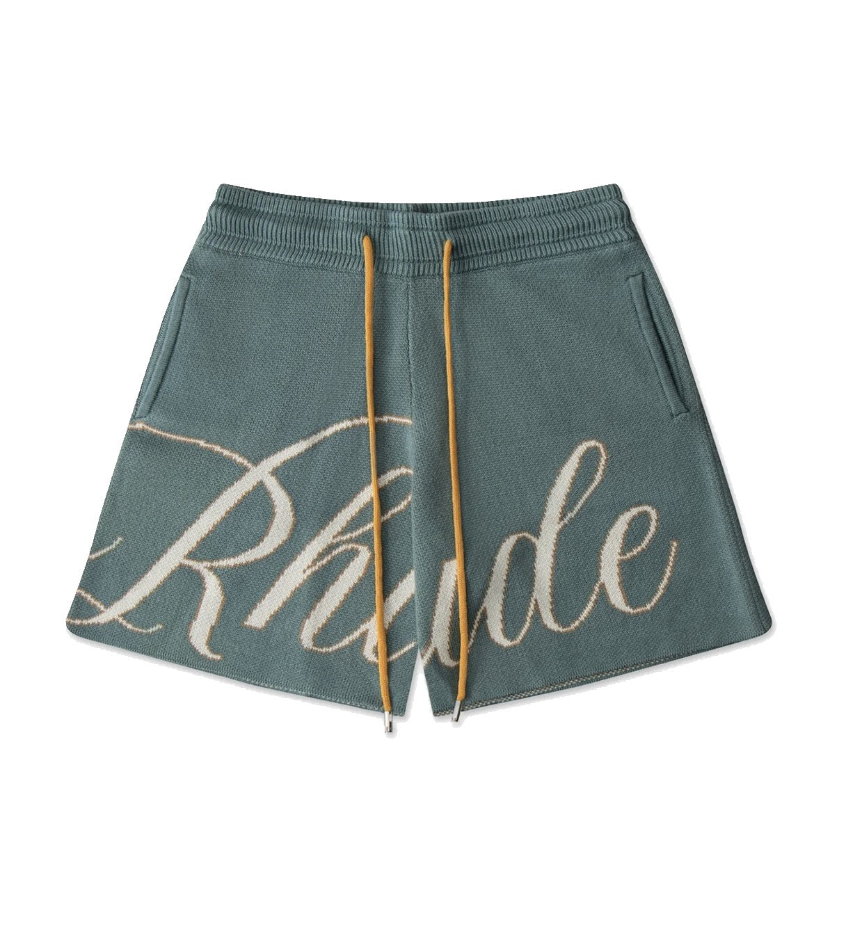 Shorts Rhude Logo Green