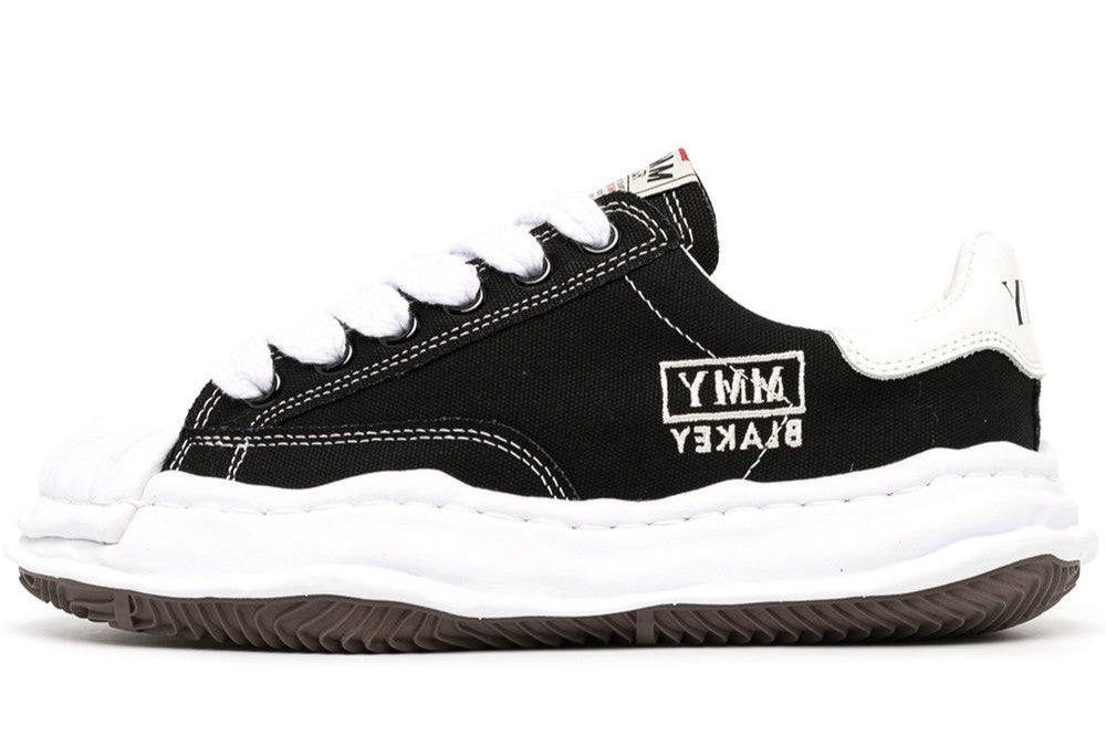 Maison Mihara Yasuhiro Blakey OG Sole Canvas Low 'Black White'