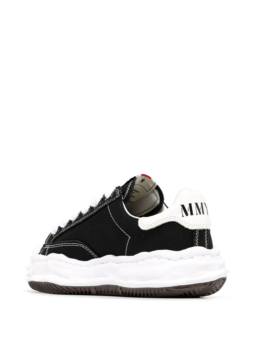 Maison Mihara Yasuhiro Blakey OG Sole Canvas Low 'Black White'