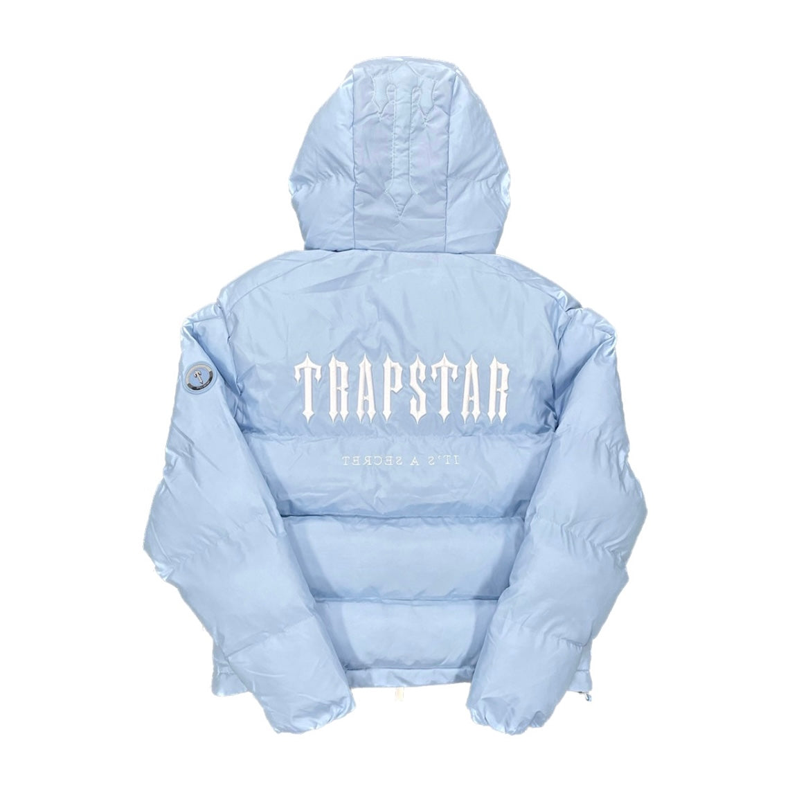 TRAPSTAR HOODED PUFFER 2.0 JACKET - ICE BLUE