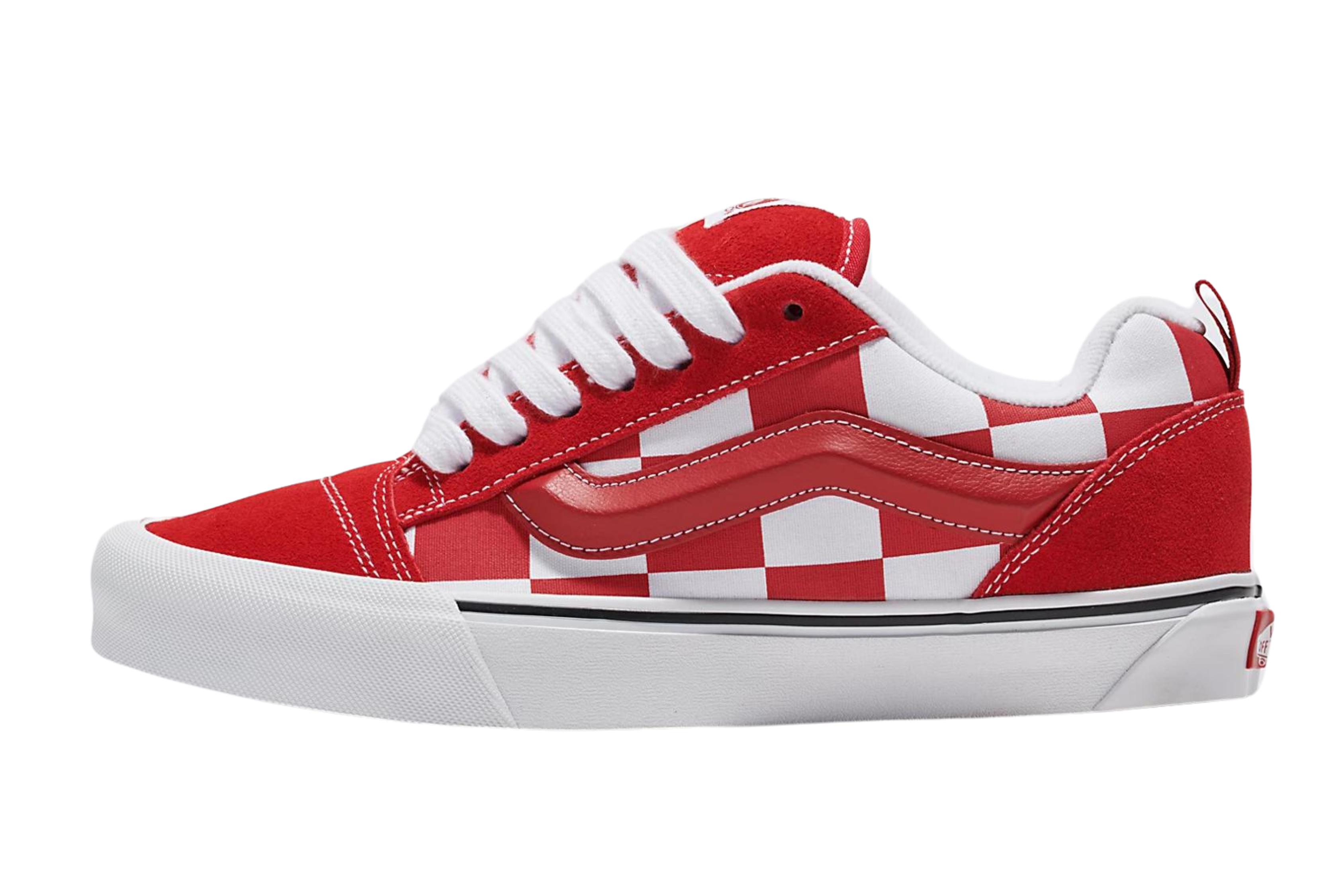 Vans Knu Skool Mega Checkerboard Red