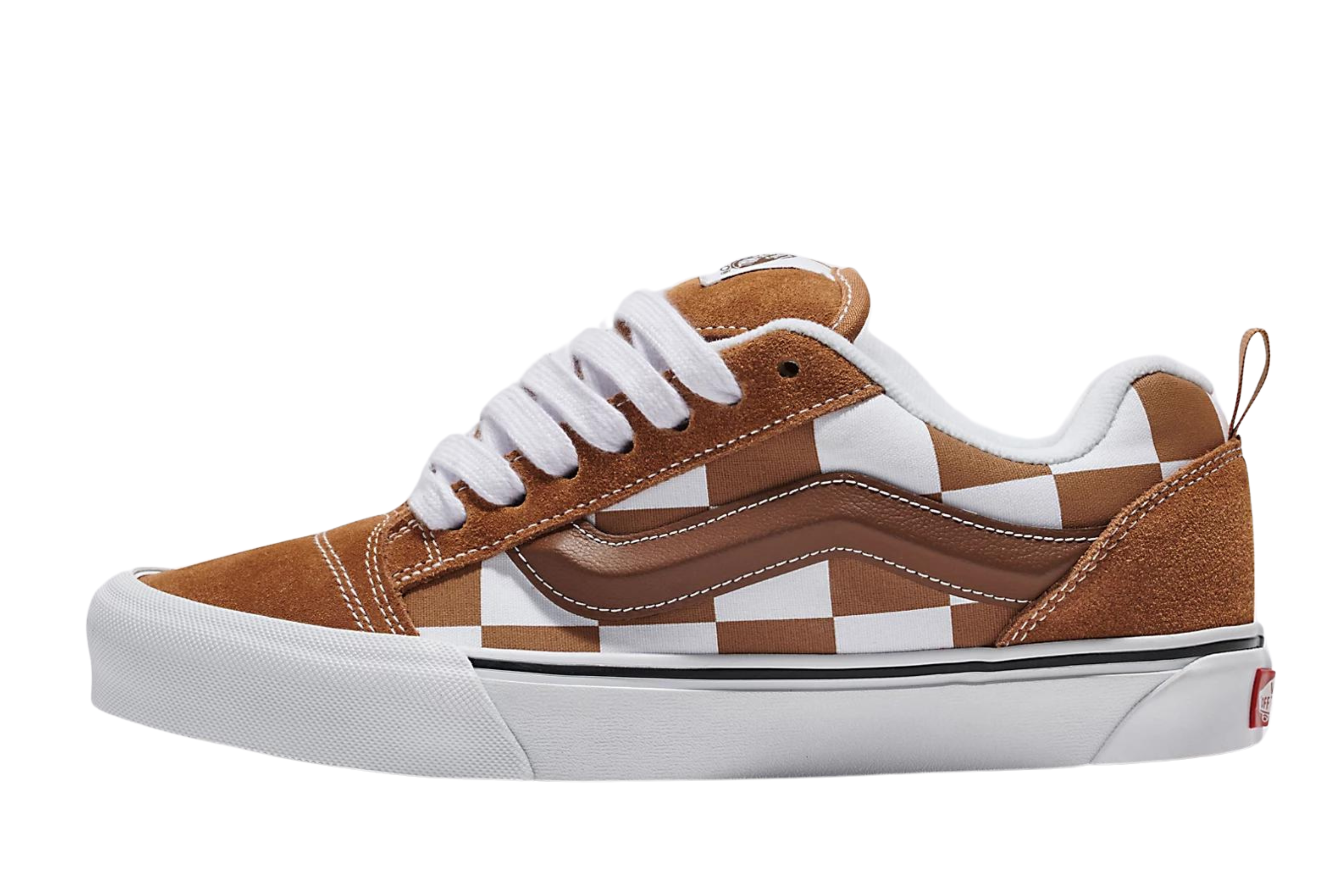 Vans Knu Skool Mega Checkerboard Brown