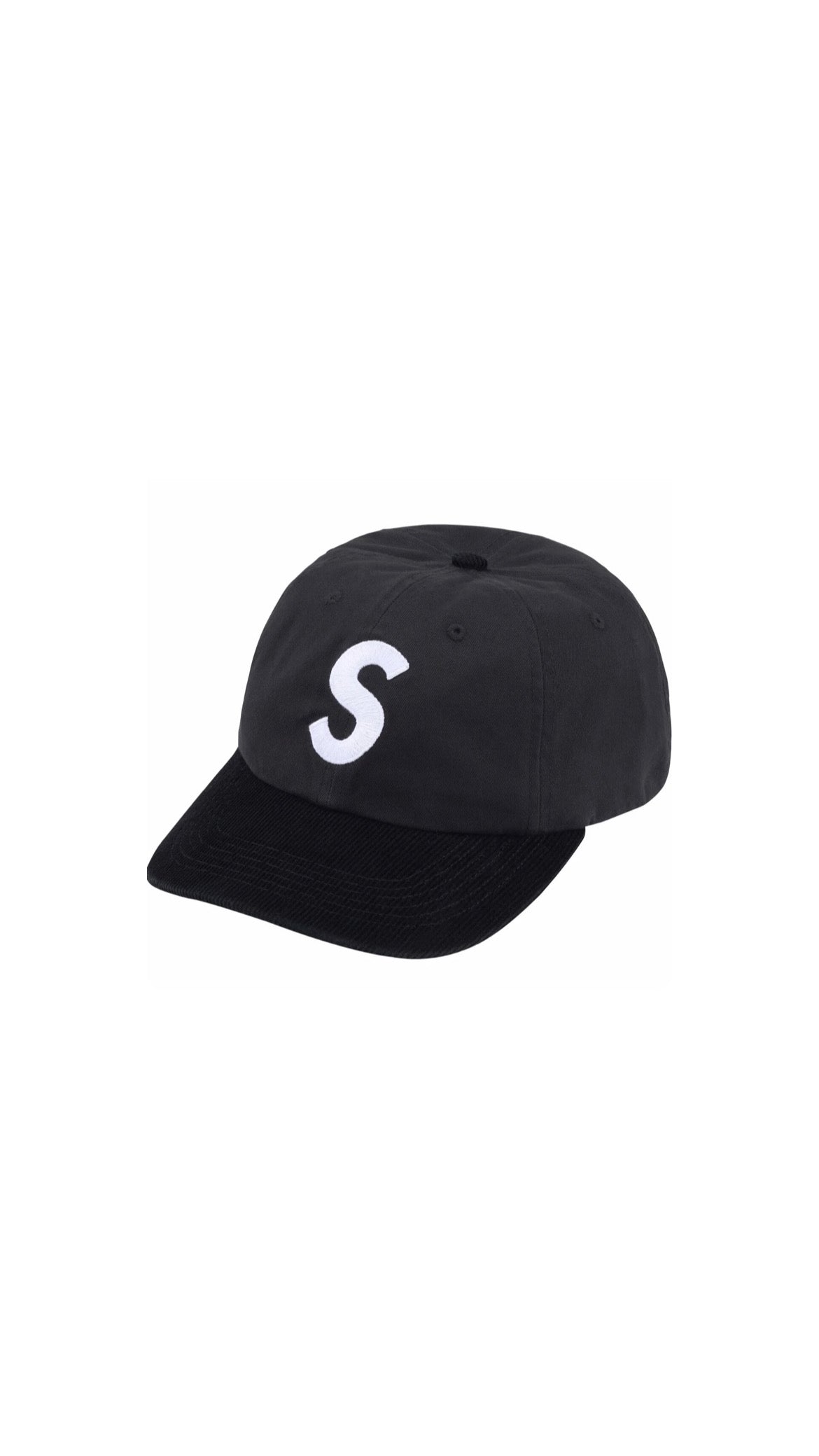 Boné Supreme 24SS 2-TONE S LOGO 6-PANEL