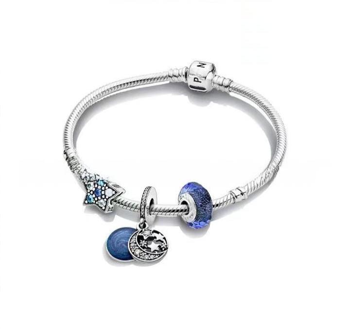 Padlock Pandora em Prata 925