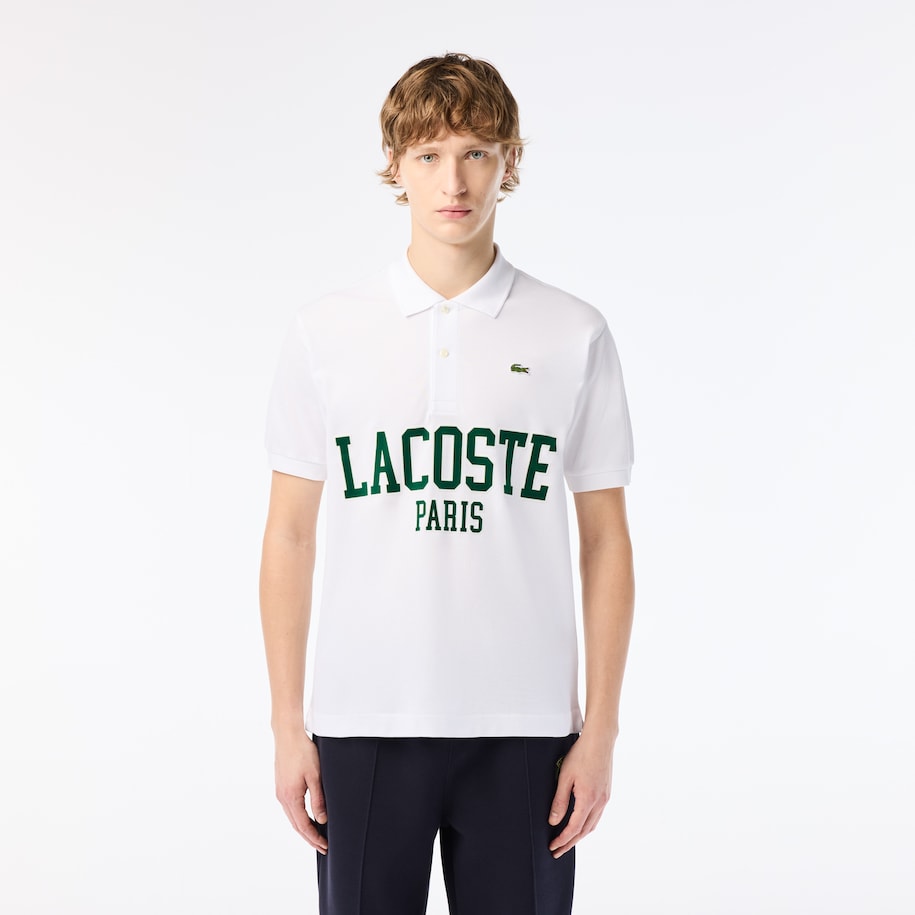 Camisa Polo Masculina Lacoste Flocada