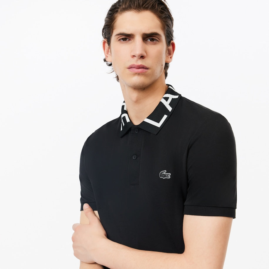 Camisa Polo Masculina Lacoste Jacguard Movement