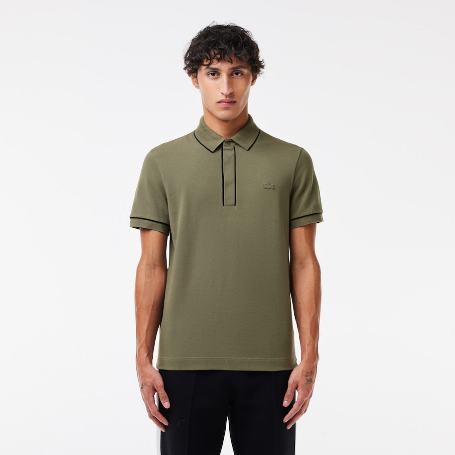 Camisa Polo Masculina Lacoste Verde Militar