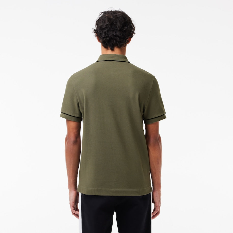 Camisa Polo Masculina Lacoste Verde Militar