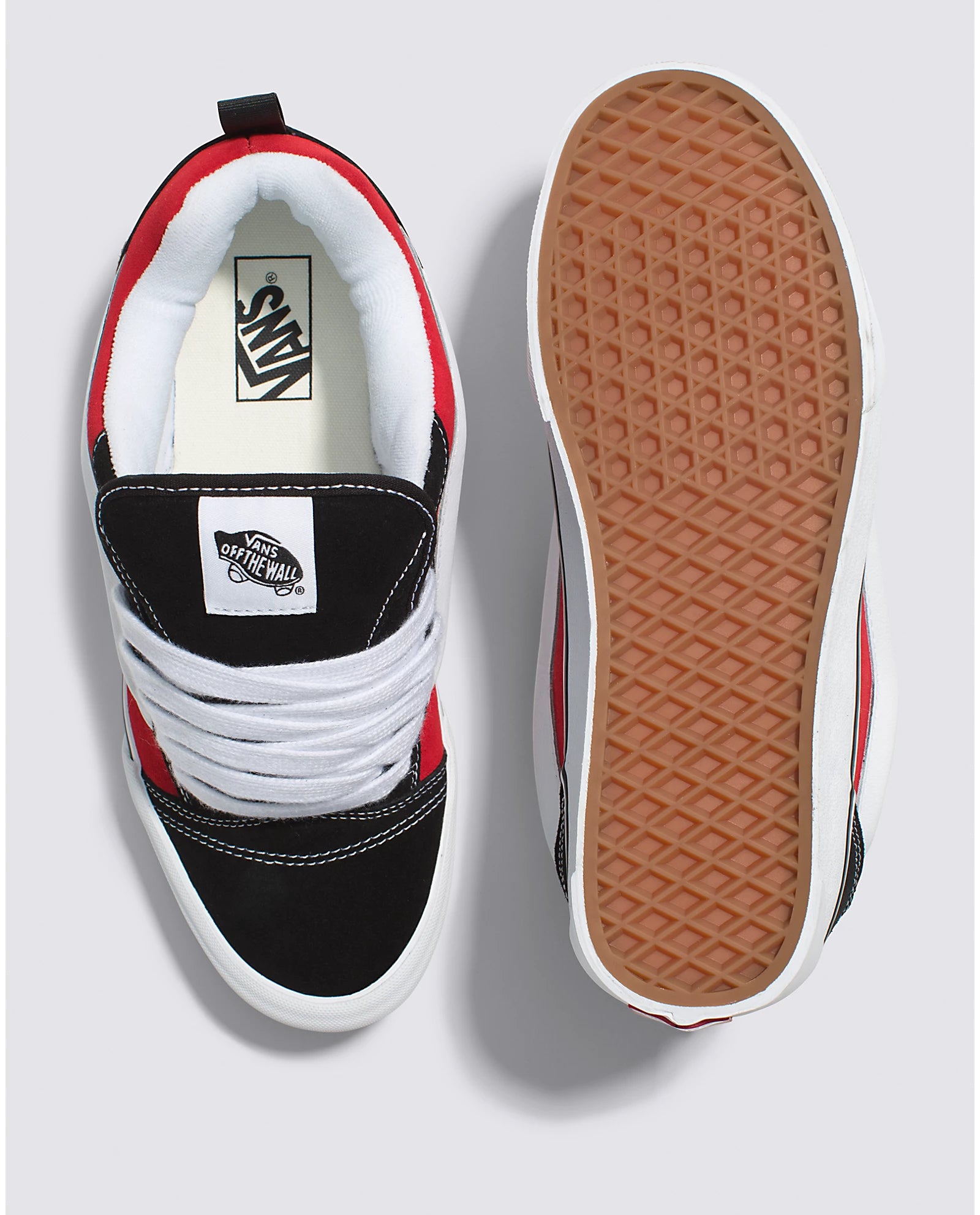 Vans Knu Skool Red True White