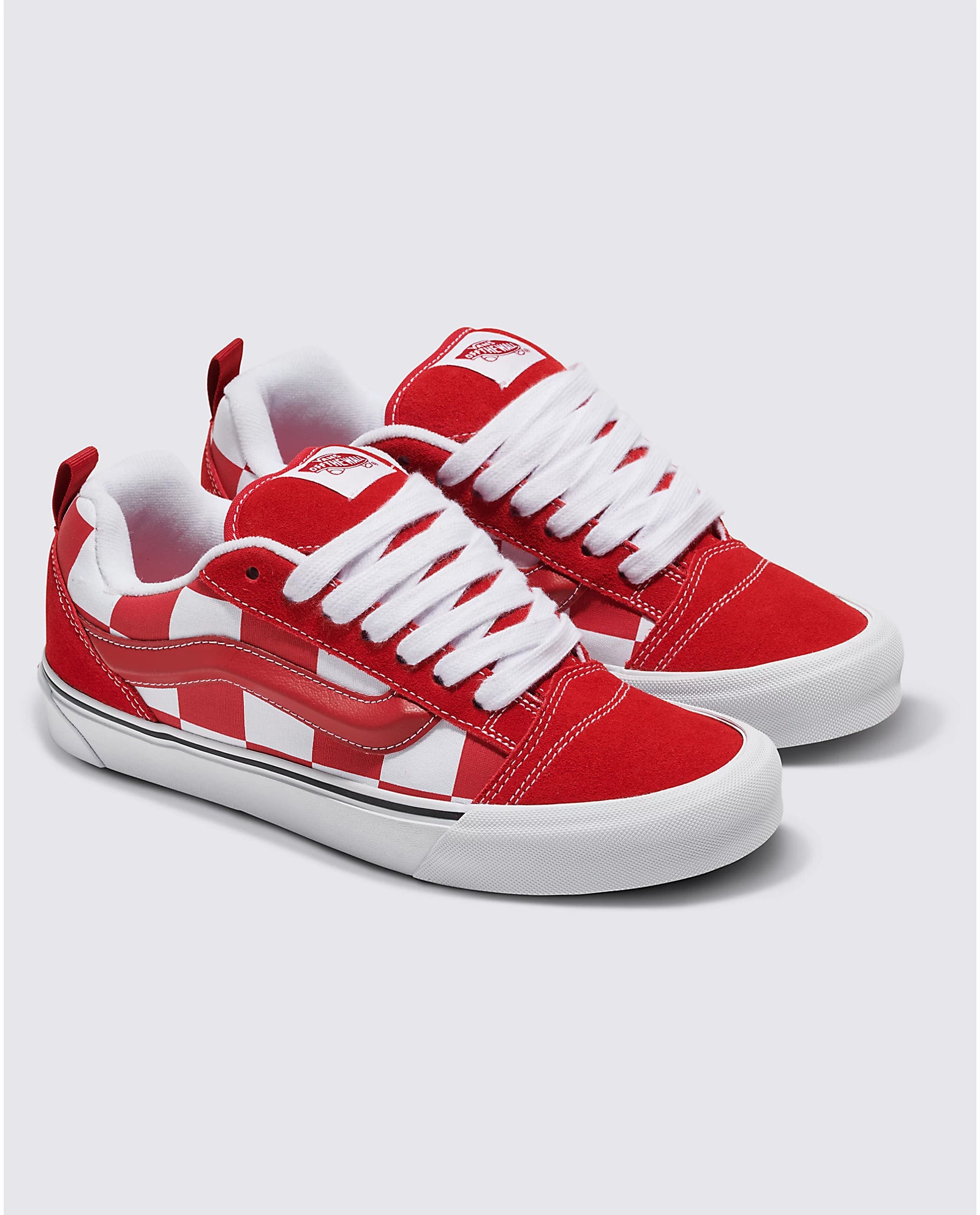 Vans Knu Skool Mega Checkerboard Red