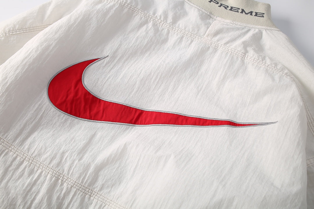 Supreme x Nike Ripstop Pullover 'White'