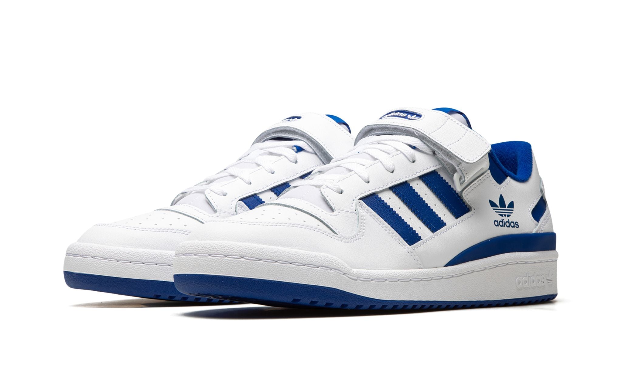 FORUM LOW "White / Royal"