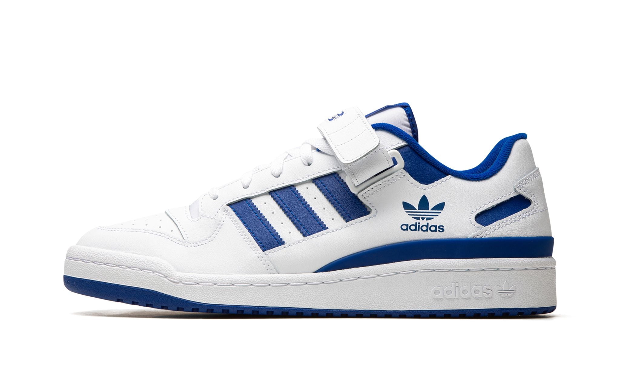 FORUM LOW "White / Royal"