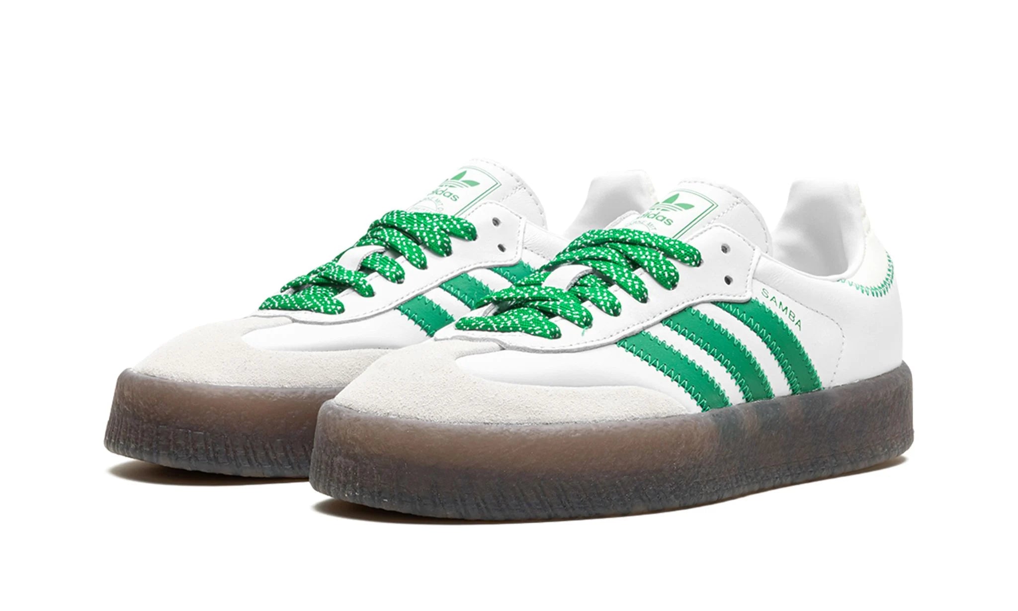 Adidas Sambae WMNS "Cloud White Green"