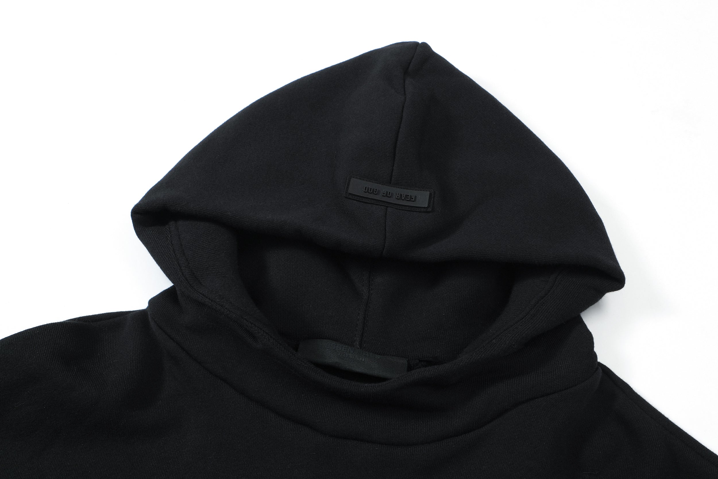 Essentials Fear Of God Black Hoodie