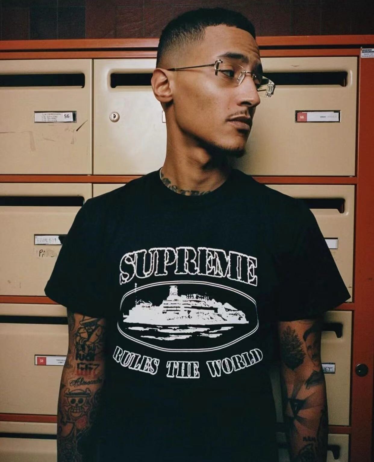 Supreme x Corteiz FW23 Rules The World