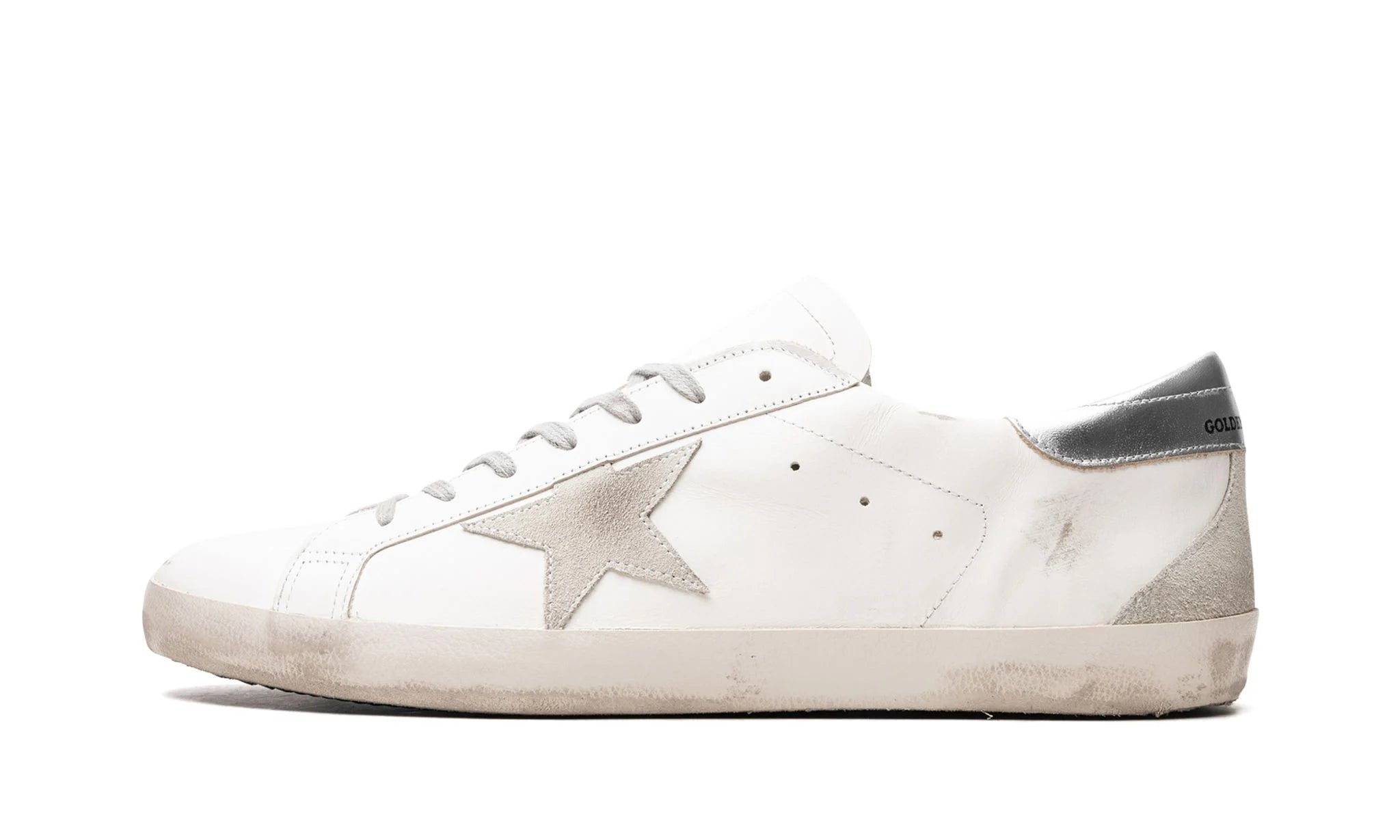 Golden Goose SUPER-STAR CLASSIC "WHITE / SILVER"