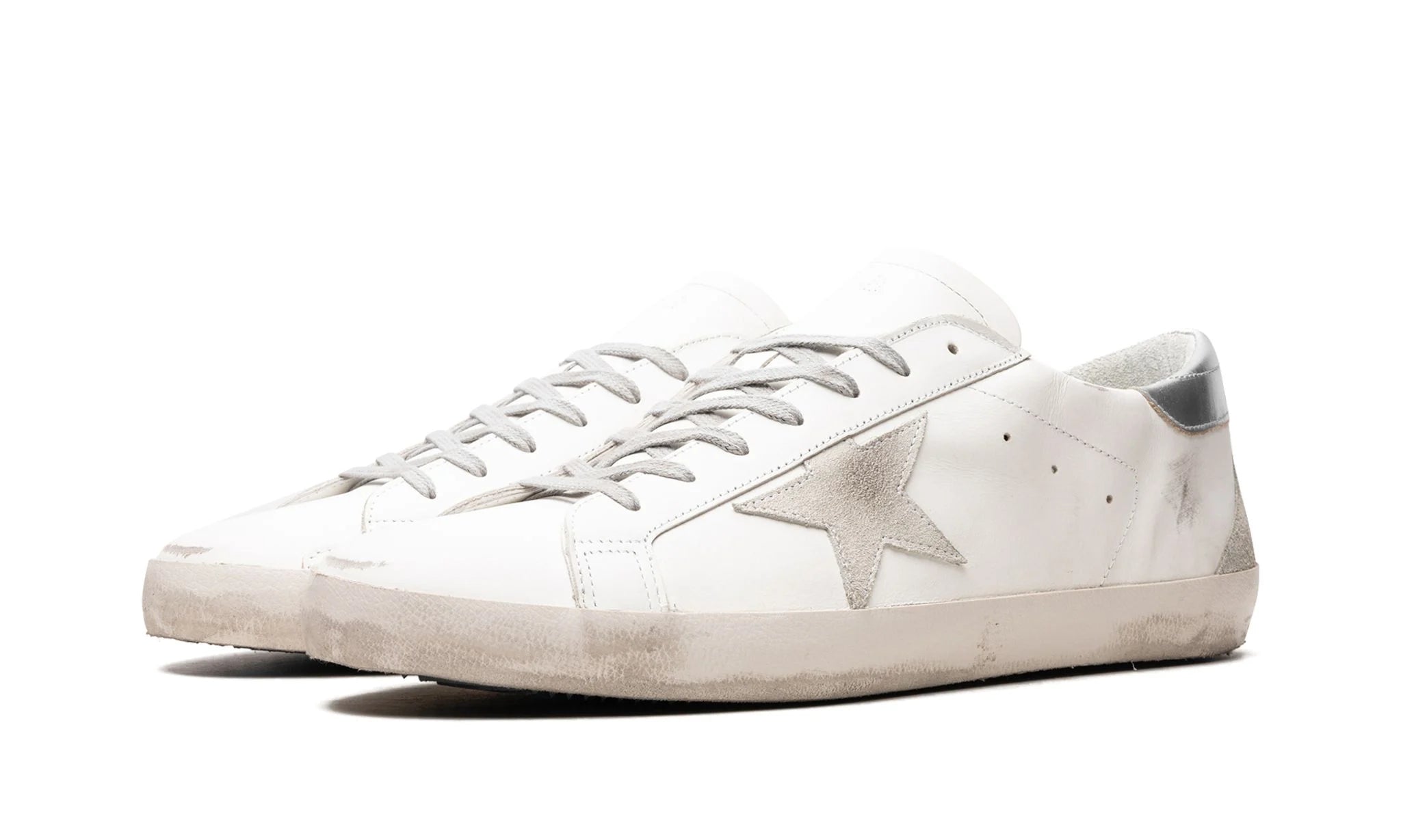 Golden Goose SUPER-STAR CLASSIC "WHITE / SILVER"