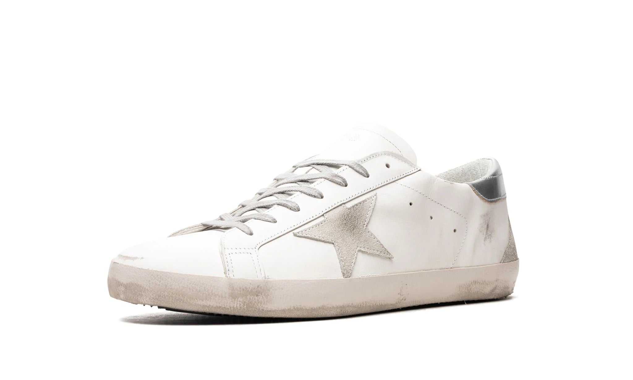 Golden Goose SUPER-STAR CLASSIC "WHITE / SILVER"