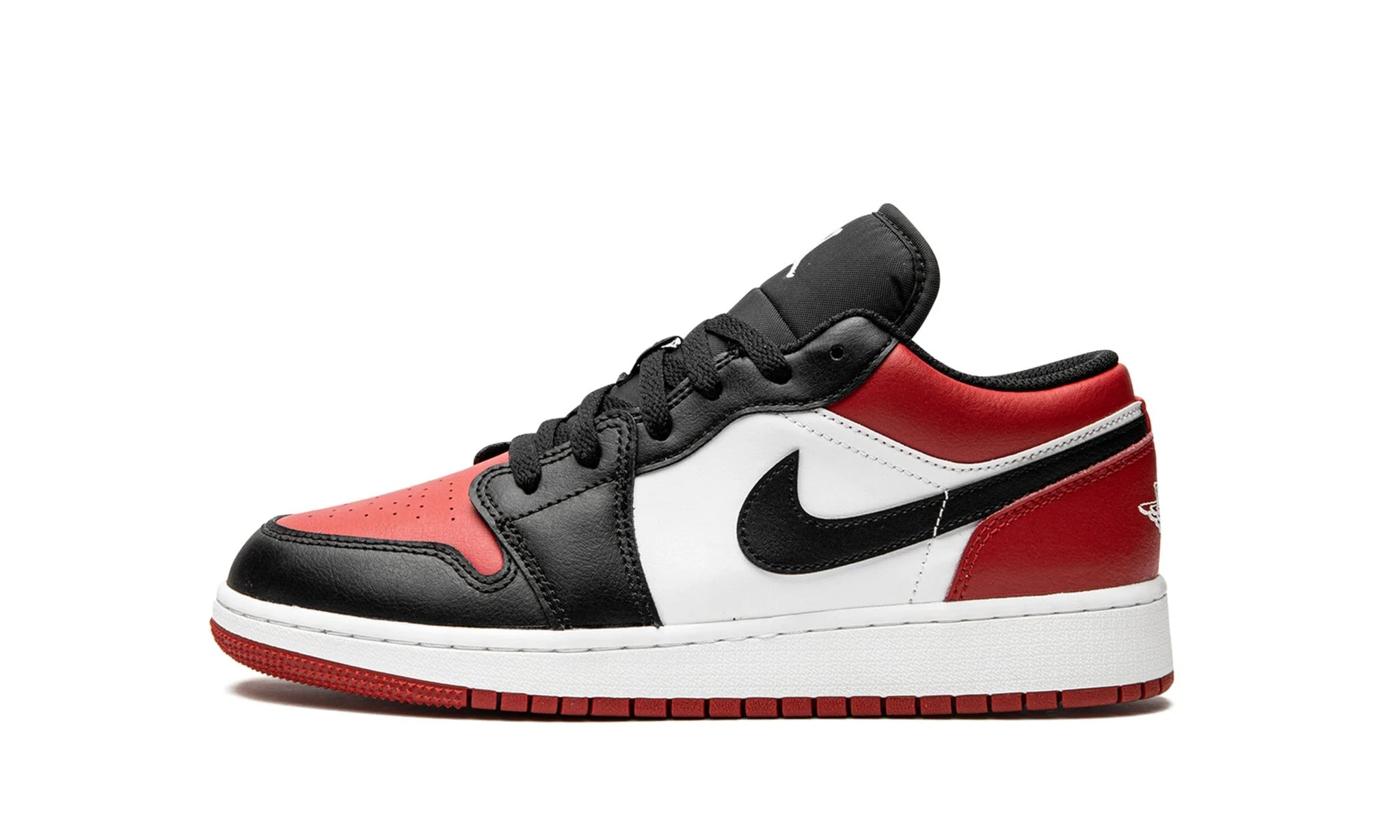 JORDAN KIDS AIR JORDAN 1 LOW GS "Bred Toe"