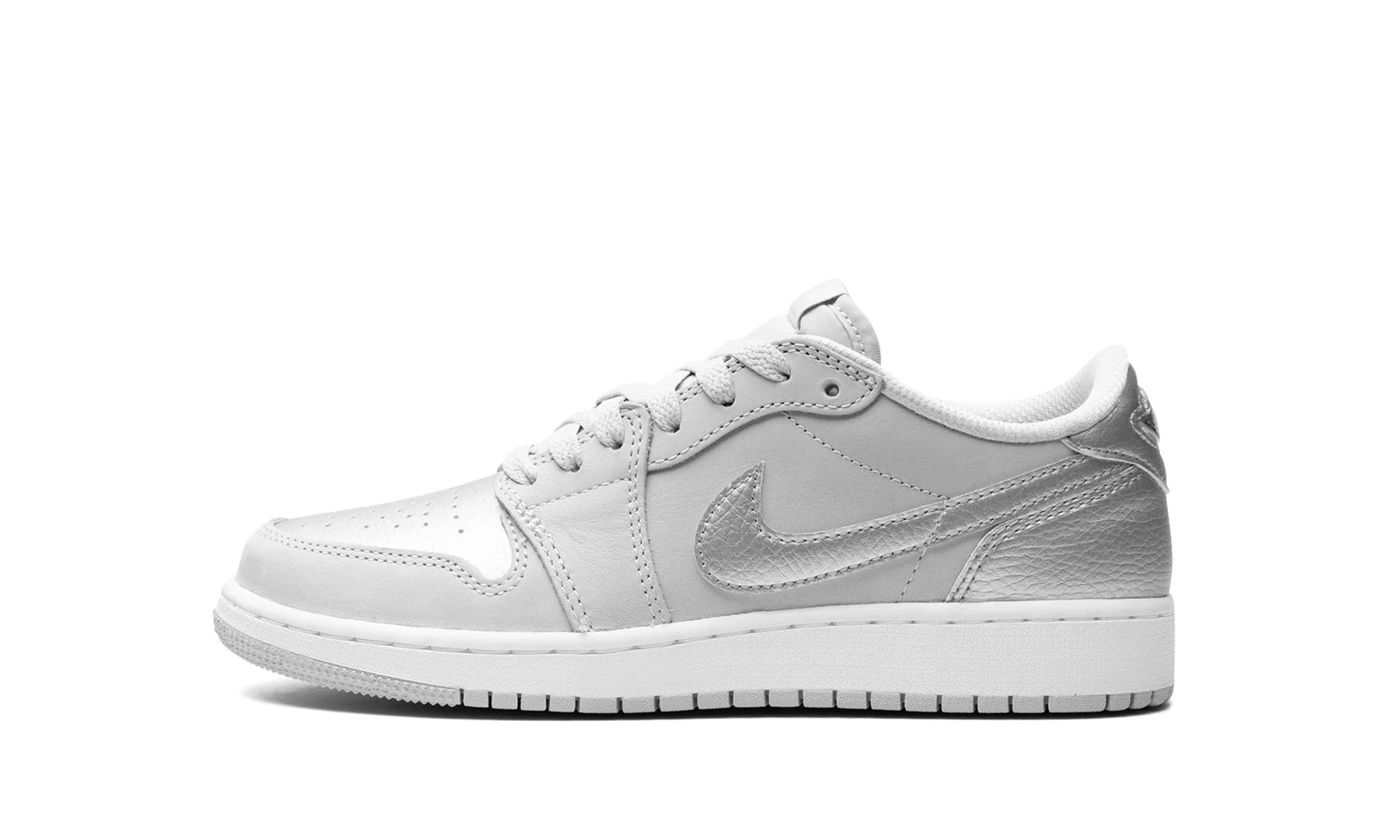 Jordan 1 Low Kids OG GS "Metallic Silver"