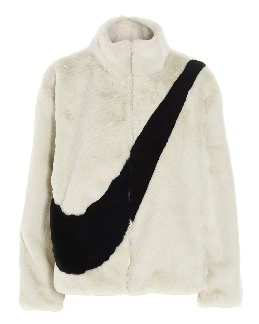 Jaqueta Nike Faux Fur White