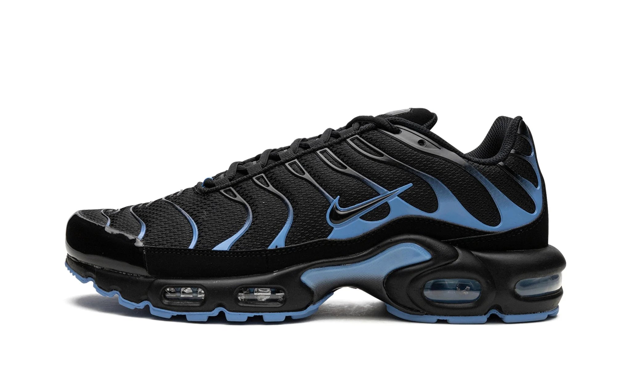 NIKE AIR MAX PLUS "Black / University Blue"