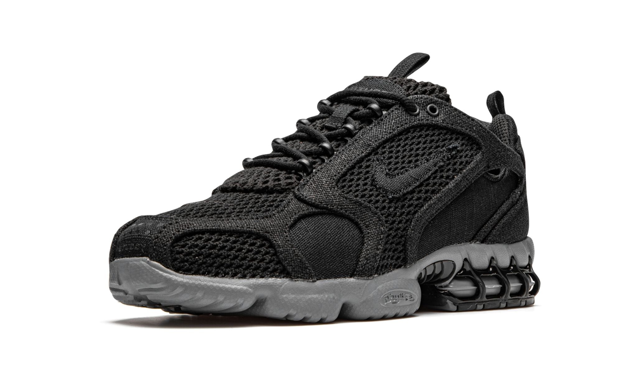 AIR ZOOM SPIRIDON CAGED "Stussy - Black"