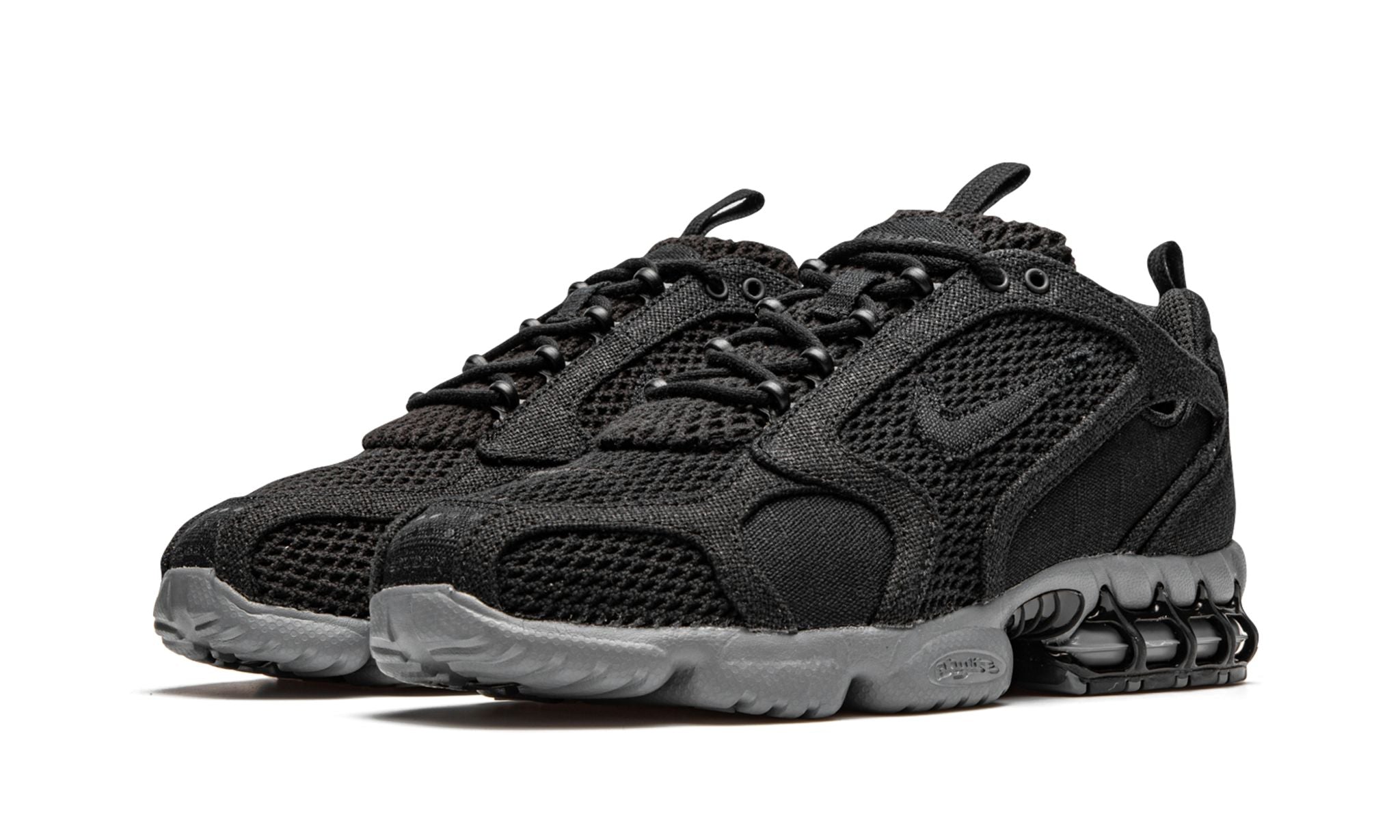 AIR ZOOM SPIRIDON CAGED "Stussy - Black"