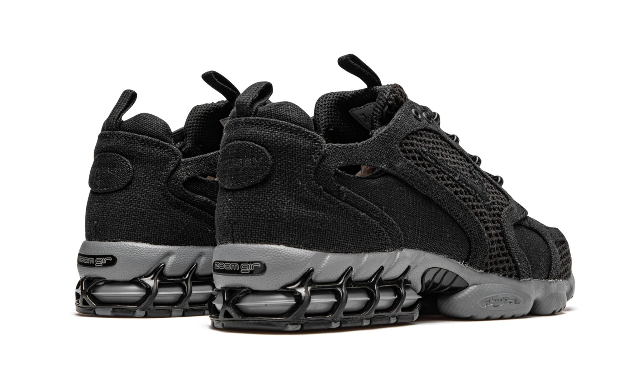 AIR ZOOM SPIRIDON CAGED "Stussy - Black"