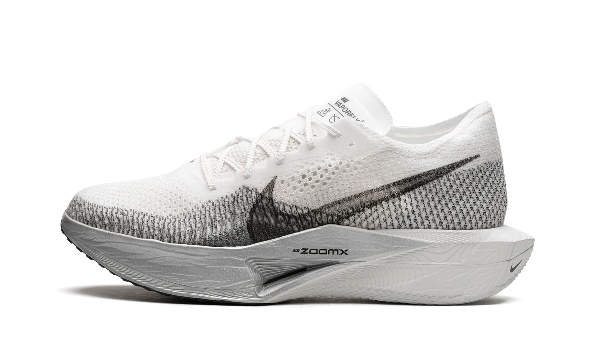 ZOOMX VAPORFLY 3 "White Particle Grey"