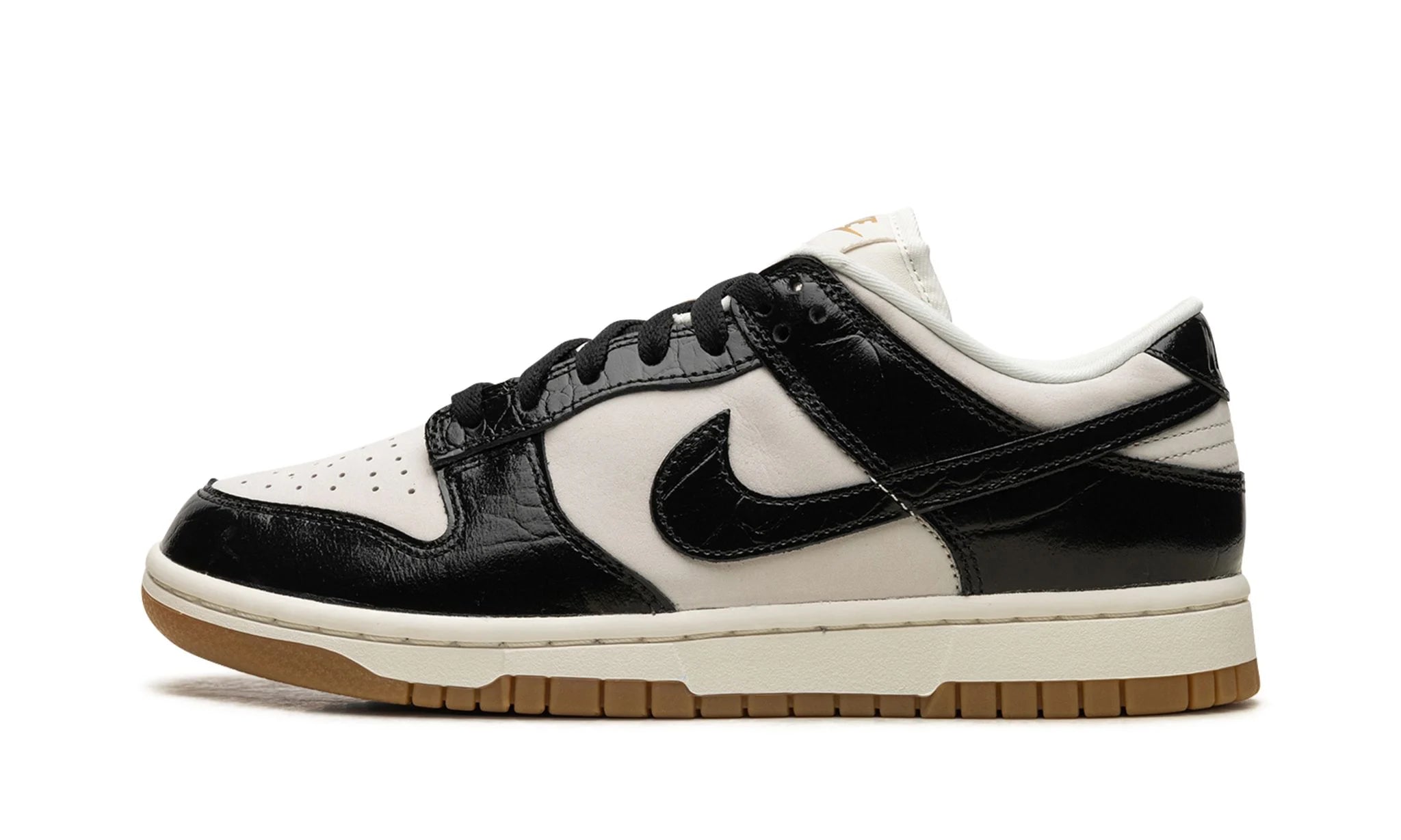 Nike Wmns Dunk Low LX "Black Croc"