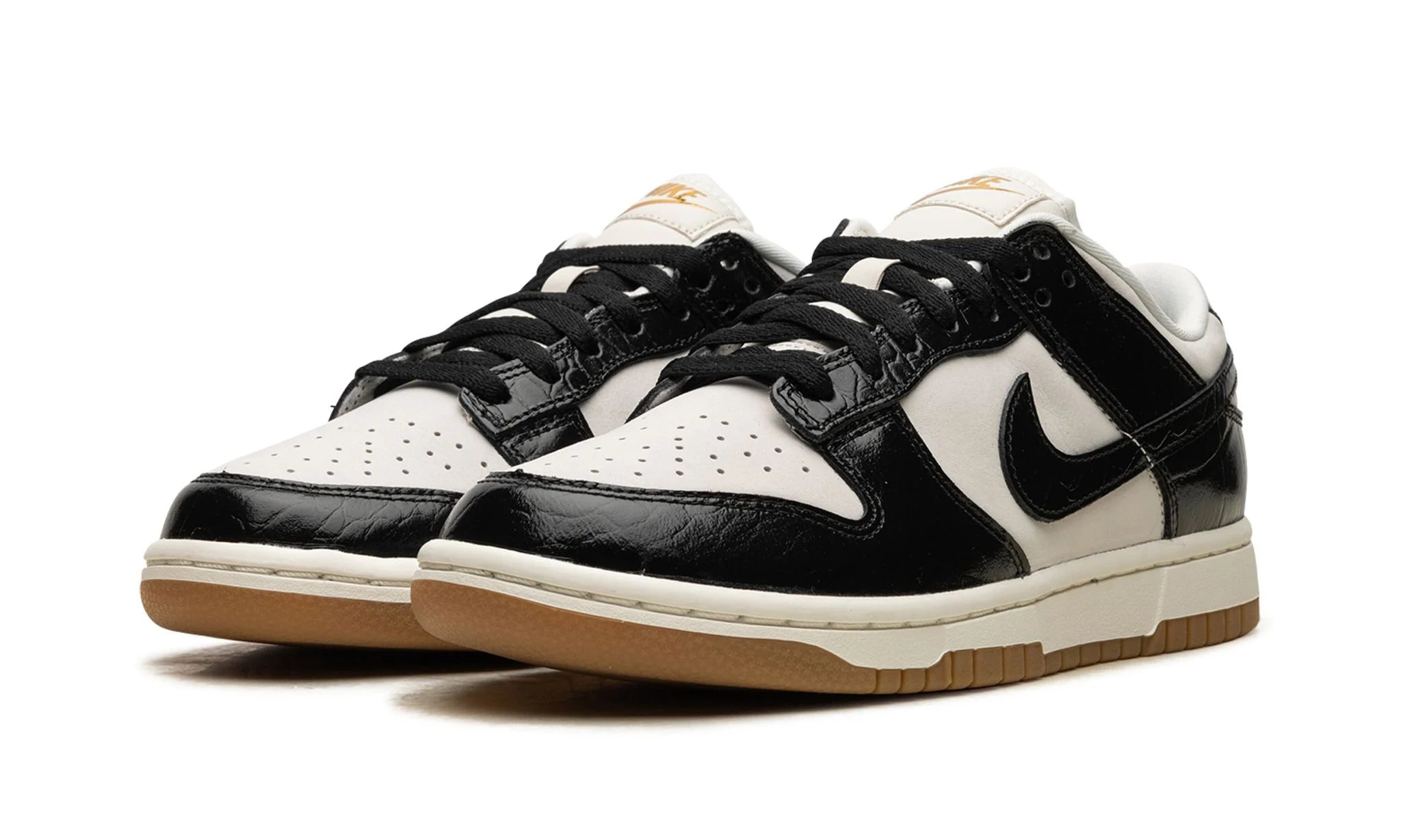 Nike Wmns Dunk Low LX "Black Croc"