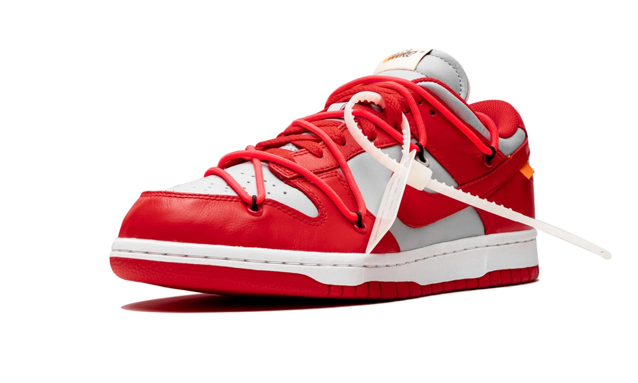 DUNK LOW "Off-White - University Red"