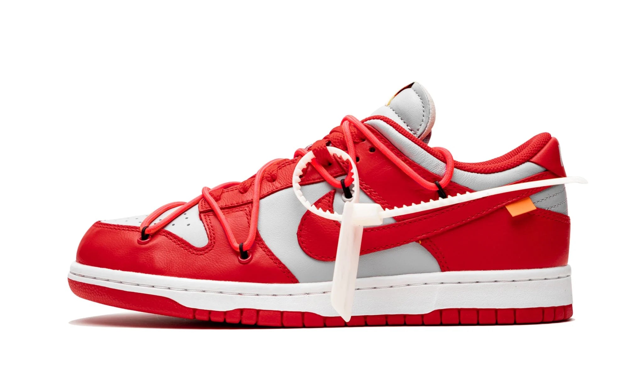 DUNK LOW "Off-White - University Red"